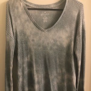 Light the dye long sleeve shirt